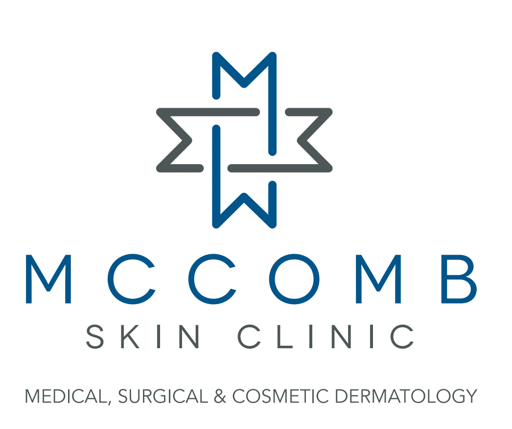 Mccomb skin clinic logo.
