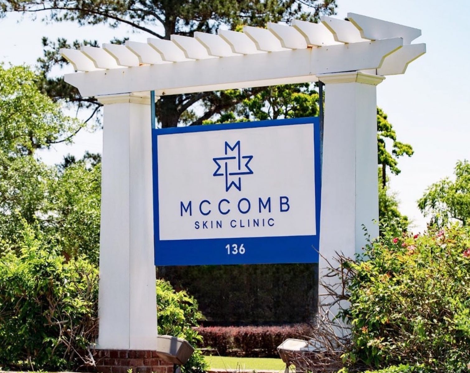 McComb Skin Clinic Sign outside