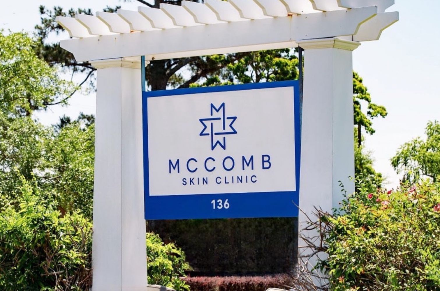 McComb Skin Clinic Sign outside